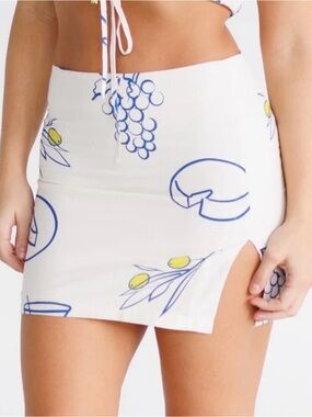 Noelani "Cocktail Hour" Mini Skirt
